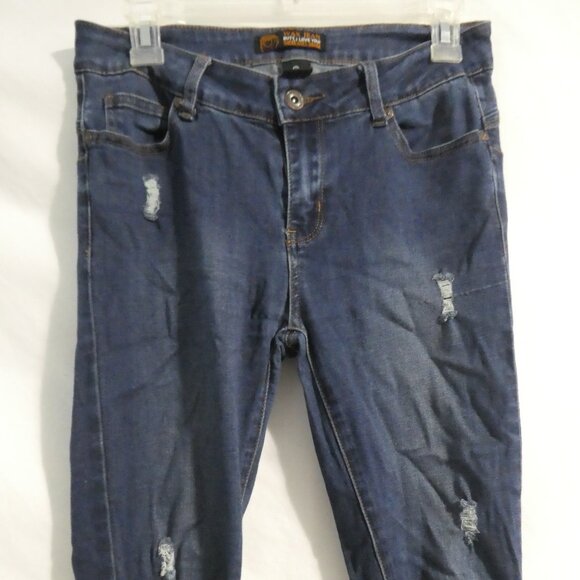 WAX JEAN | size 7 | Distressed Blue Denim | Cotton Blend | NWOT - Picture 6 of 16